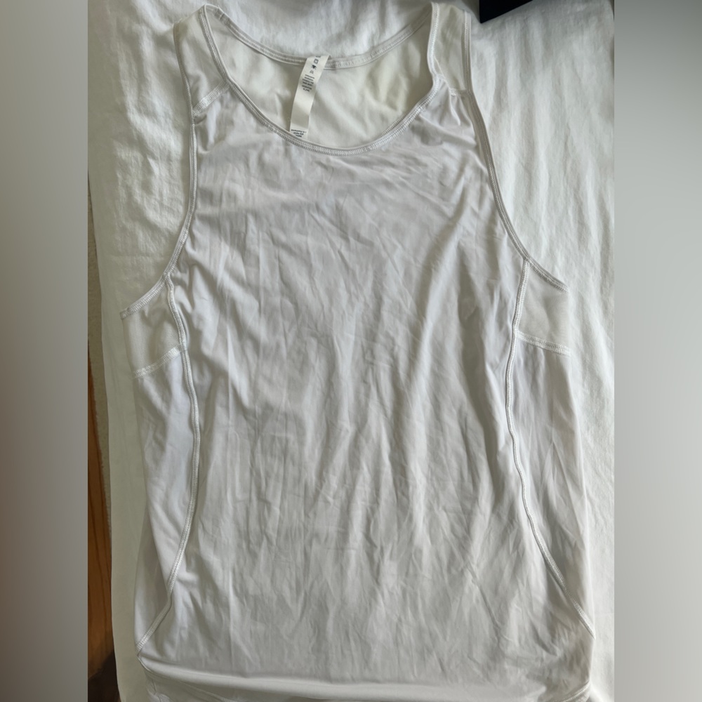 Lululemon white tank